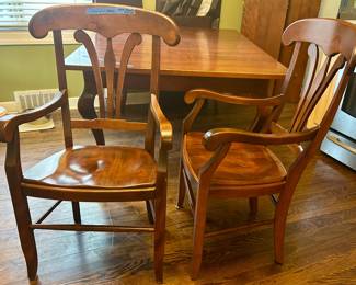 Nichols & Stone arm chairs 37”w $85 ea
