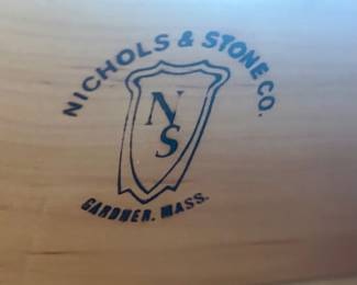 Nichols & Stone rectangle dining table with pads & 2 leaves with covers $500 Or high top with 4 stools $500