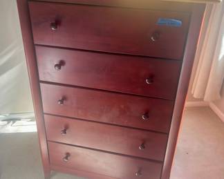 Nadeau made in Canada Tallboy dresser 32”wx20dx44h $250