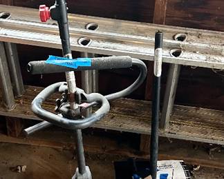 Craftsman interchangeable 3 pc gas powered rototiller, edger, weeder $130.