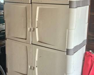 Rubbermaid storage cabinet 36wx18”dx72h $125