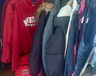 Ladies vests & jackets; few Hinsdale Central