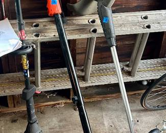 Gas & electric edgers, weed wackers