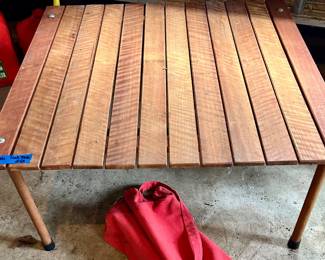 Ravinia low wood picnic table $45