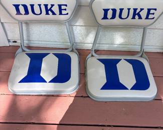 Duke stadium chairs