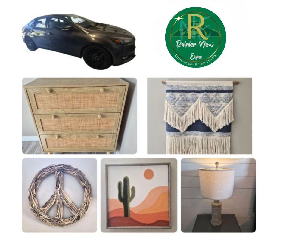 Sultan Pop-Up Auction: Vehicle, Modern Furnishings, Home Decor & Yard Tools