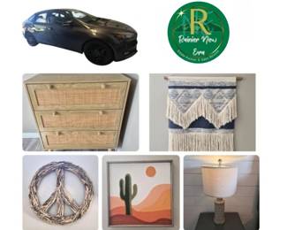 Sultan Pop-Up Auction: Vehicle, Modern Furnishings, Home Decor & Yard Tools