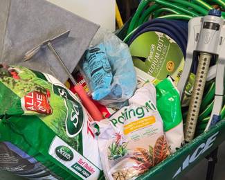 Ace Wheelbarrow & Lawn Care Products Bundle