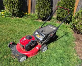 Troy‑Bilt TB110 Gas Lawnmower 21" Deck, Briggs & Stratton 550EX