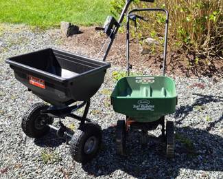 Agri-Fab and Scott's Push-Style Seed, Turf & Fertilizer Spreaders