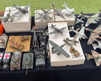 Model planes, trains, and automobiles