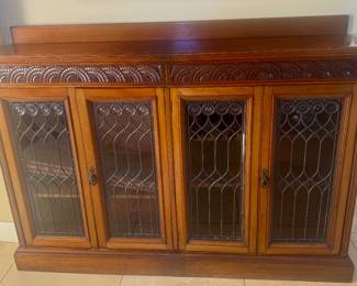 Antique display cabinet