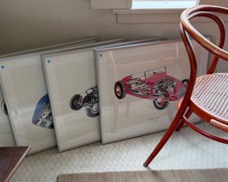 Modern car illustrations