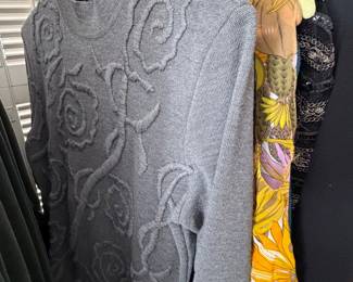 Designer sweater