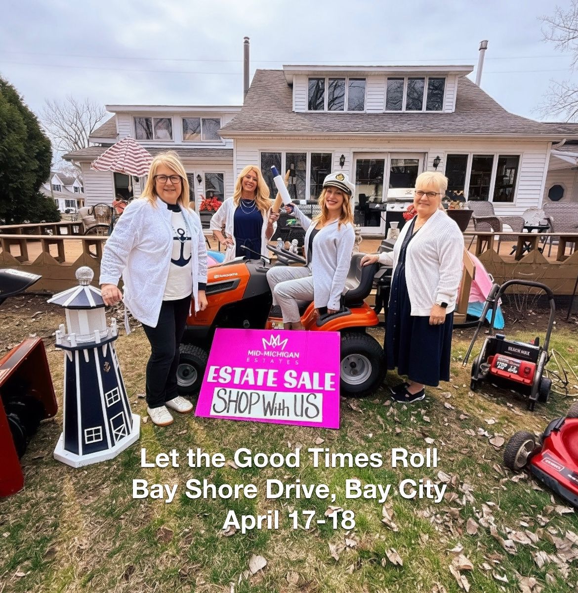 Let the Good Times Roll on Bay Shore Drive with Mid-Michigan Estates