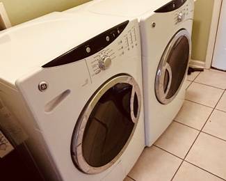 GE 7.0 cu. ft. Super Capacity Front-Load Electric Dryer (Model: DCVH680EJ1WW and its companion WCVH6800JWW front-load washer) BUY IT NOW $600 for the Pair