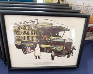 Series of Pickfords vintage pictures, Pickfords Removals, said to be one of the oldest removal companies in the UK. Originated in Manchester in the 1700s, its premises in Southampton were at the lower end of the High Street, next to the banana warehouse. Pickfords were even involved with moving the Mulberry Harbour sections across to France.