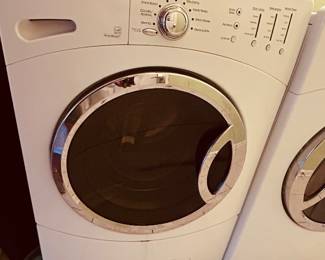 GE 7.0 cu. ft. Super Capacity Front-Load Electric Dryer (Model: DCVH680EJ1WW and its companion WCVH6800JWW front-load washer) BUY IT NOW $600 for the Pair