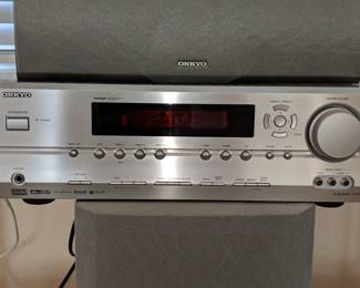 Onkyo HT-540 Receiver Stereo 7.1 channel AV XM Ready Surround sound system Used BUY IT NOW $350
