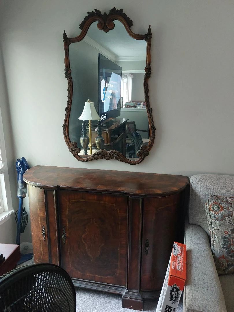 Antique mirror Buffet