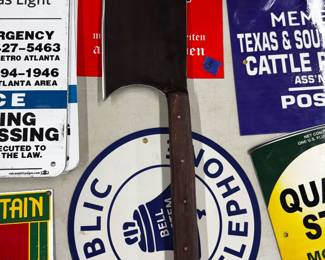Vintage Meat Cleaver