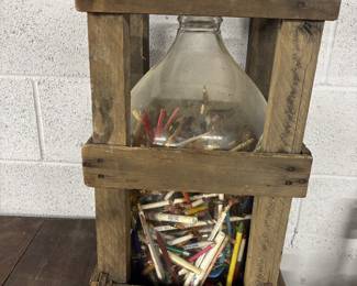  5-gallon glass water carboy