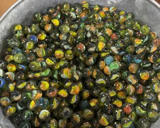 Bucket Full of marbles
