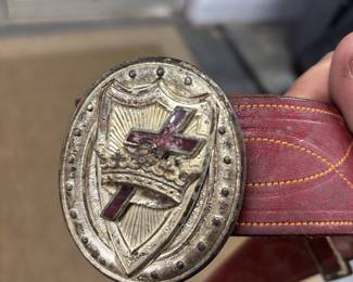 Knights Templar Sword Belt 