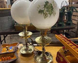 Gone with the Wind Table Lamp Set