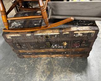 Antique Steamer Trunk