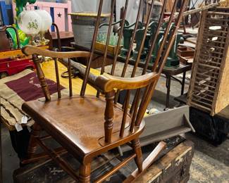 Wooden Rocking Chair