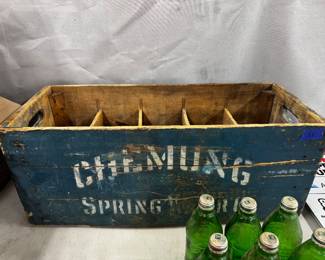 Chemung Spring Water Shipping Crate