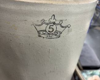 5-gallon stoneware jug