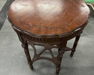 Hexagonal Design End Table