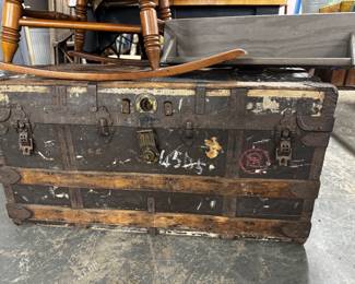 Antique Steamer Trunk