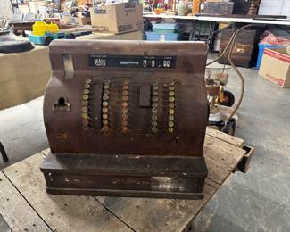 Antique National Cash Register