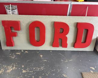 Ford Tailgate Sign