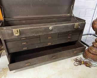 Vintage Kennedy Manufacturing Co. 8 Drawer Tool Chest