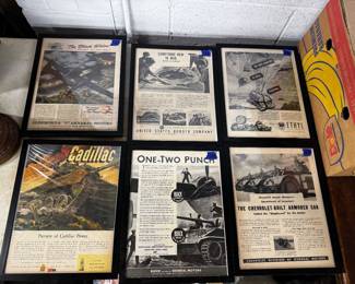 Framed Advertisements