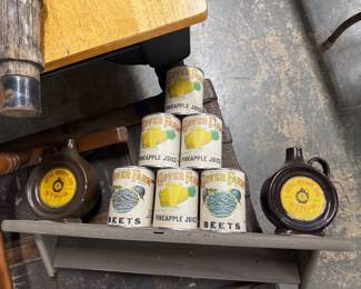 Vintage Food Packaging Decor