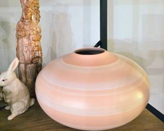 Patrick Dragon Vase, Signed