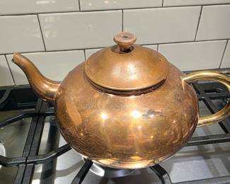 Antique Copper Kettle