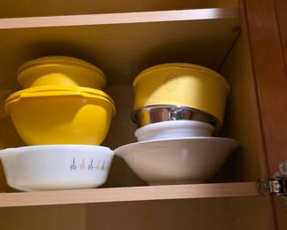 1970s Serve and Storage Tupperware and More