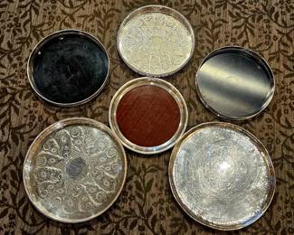 Various tea and cocktail trays