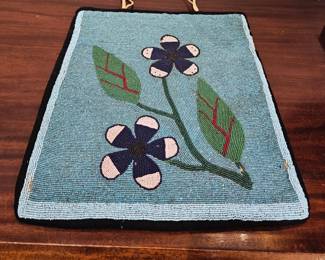 Beautiful Hand beaded Native American bag