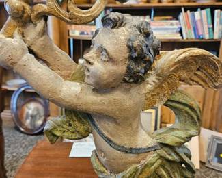 Amazing cherub from churches, old