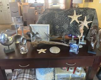 Coastal themed decor