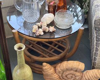 Glassware, Pottery, Vases