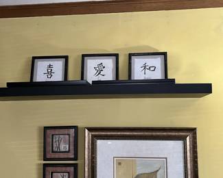 Asian culture themed decor