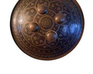 DECORATED INDO-PERSIAN DHAL, SHIELD